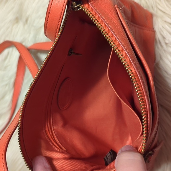 Orange fossil crossbody purse - Picture 5 of 7